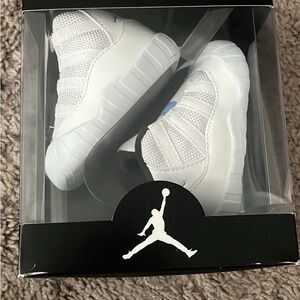 Jordan White High-Top Sneakers with Air Unit